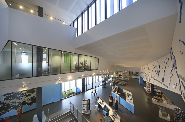 rspca headquarters interior glass partition 